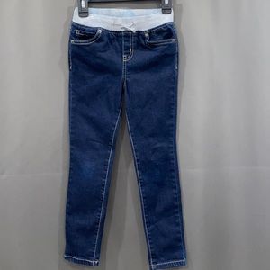 Girls skinny dark blue jeans Size 6